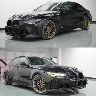 Front Bumper Lip V1 for G82/G83, Carbon BMW 4 Series G22/23/26 2020- photo 2