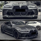 BMW 4 Series G22/23/26 2020- Front Bumper Lip V3 (for G82/G83, Carbon) photo 5