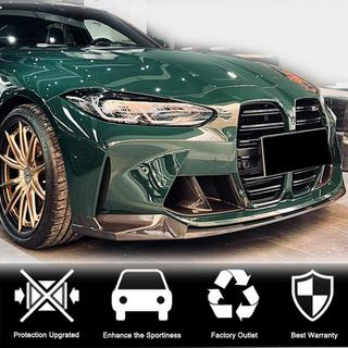 Front Bumper Lip V3 (for G82/G83, Carbon) BMW 4 Series G22/23/26 2020- photo 3