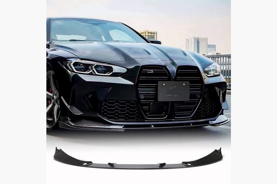 BMW 4 Series G22/23/26 2020- Front Bumper Lip V5 for G82/G83, Carbon Image