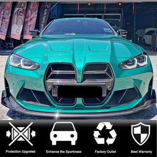 Front Bumper Lip V6 for G82/G83 Carbon BMW 4 Series G22/23/26 2020- photo 2