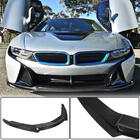 BMW I8 2014-2020 Front Bumper Lip Spoiler (Carbon) photo 1