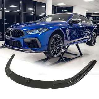 Front Bumper Lip Spoiler (for F91/F92/F93 M8, Carbon) photo 2