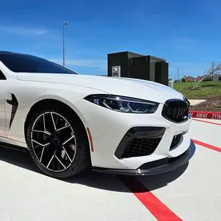 Front Bumper Lip Spoiler (for F91/F92/F93 M8, Carbon) photo 4