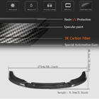 BMW X3 F25 2011-2018 Front bumper lip (for M-Sport 2014-2018, Carbon) photo 5