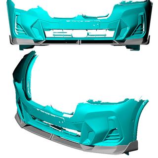 Front Bumper Lip (for M-Sport 2022-2024, Carbon) photo 2