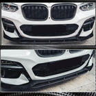 BMW X3 G01 2018- Front bumper lip for original M-Sport 2018-2021, Carbon photo 4