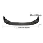 BMW X3 G01 2018- Front Bumper Lip V2 (for F97 2018-2021, Carbon) photo 11