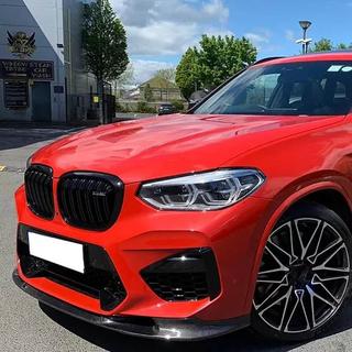 Front Bumper Lip V2 (for F97 2018-2021, Carbon) photo 3