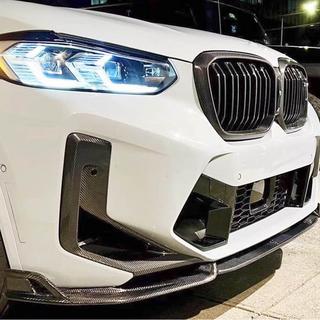 Front bumper lip (for F97 2022-2024, Carbon) photo 1