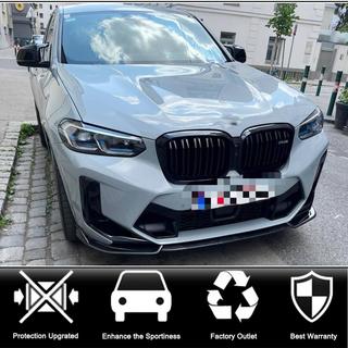 Front bumper lip (for F97 2022-2024, Carbon) photo 2