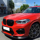 BMW X4 G02 2018- Front Bumper Lip V2 for F98 2018-2021, Carbon photo 3