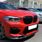 BMW X4 G02 2018- Front Bumper Lip V2 for F98 2018-2021, Carbon photo 4