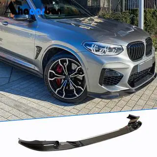 Front Bumper Lip V2 for F98 2018-2021, Carbon photo 1