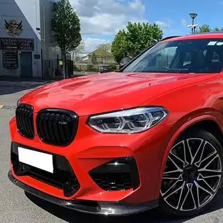 Front Bumper Lip V2 for F98 2018-2021, Carbon photo 3