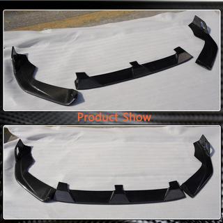 Front Bumper Lip Spoiler (for F98 2022-2025, Carbon) BMW X4 G02 2018- photo 4