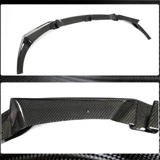 Front Bumper Lip Spoiler (for F98 2018-2021, Carbon) BMW X4 G02 2018- photo 3