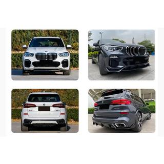 Front Lip Spoiler Paradigm V-3 (2018-2022, Gloss Black) BMW X5 G05 2019–2026 photo 4