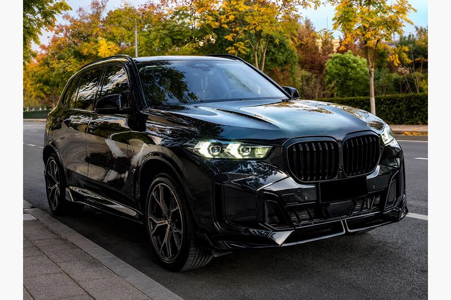 BMW X5 G05 2019–2026 Front lip spoiler Paradigm V-5 (for M-Sport 2023–, gloss black) Photo 2