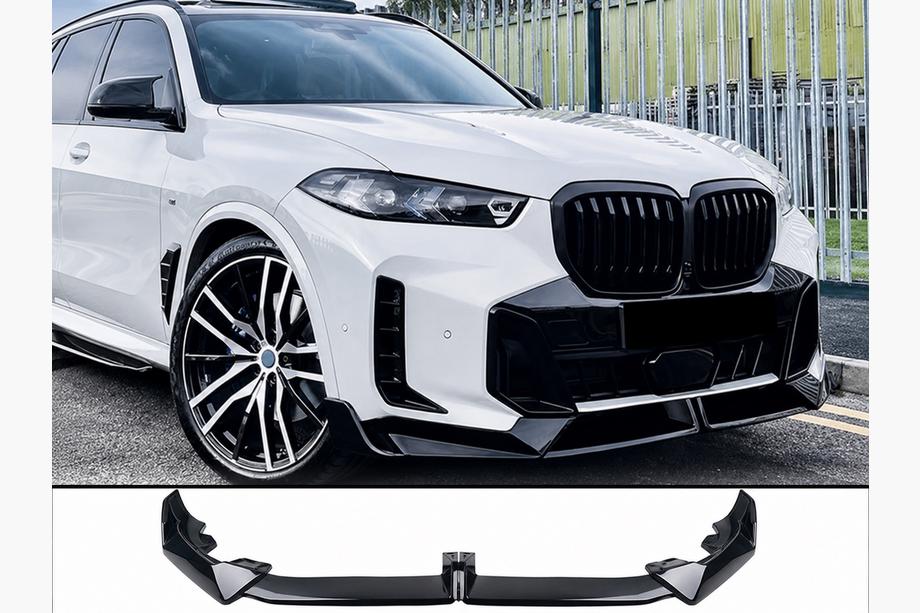 BMW X5 G05 2019–2026 Front lip spoiler Paradigm V-5 (for M-Sport 2023–, gloss black) Photo 1