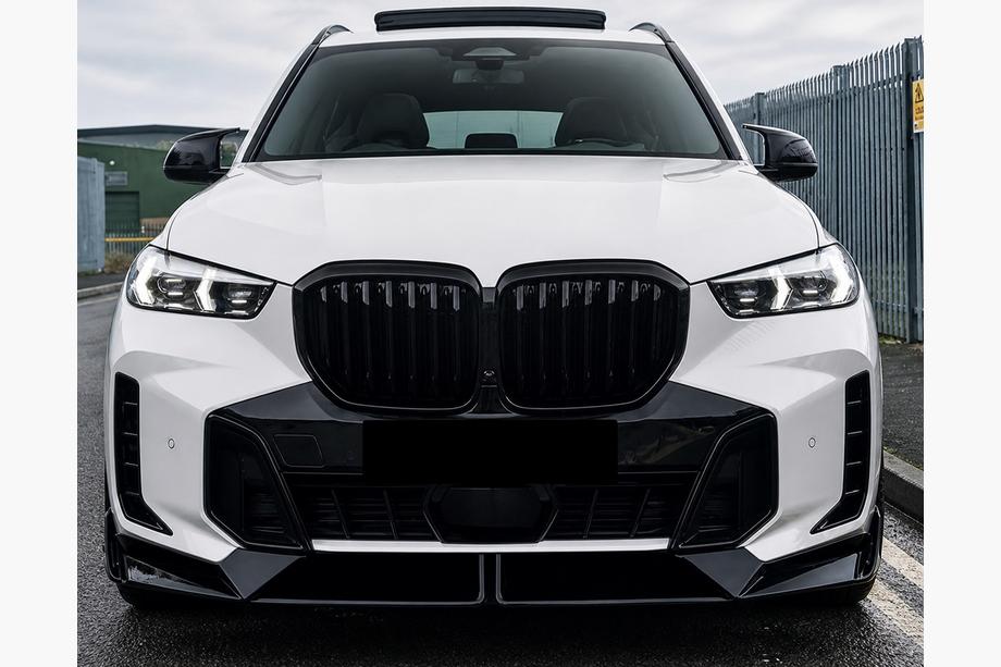 BMW X5 G05 2019–2026 Front lip spoiler Paradigm V-5 (for M-Sport 2023–, gloss black) Photo 4