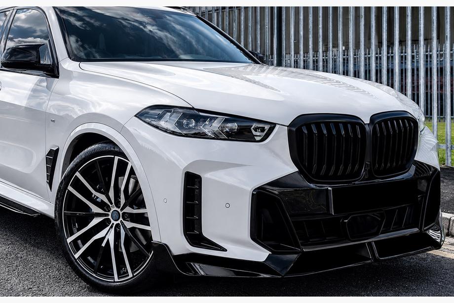 BMW X5 G05 2019–2026 Front lip spoiler Paradigm V-5 (for M-Sport 2023–, gloss black) Photo 3