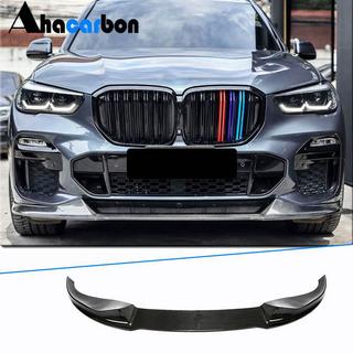Front Lip Spoiler Paradigm V-4 (2018-2022, Real Carbon) BMW X5 G05 2019–2026 photo 1