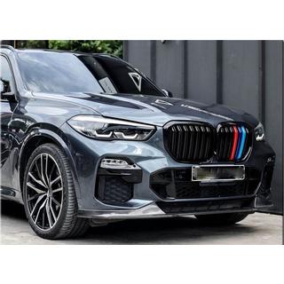Front Lip Spoiler Paradigm V-4 (2018-2022, Real Carbon) BMW X5 G05 2019–2026 photo 2