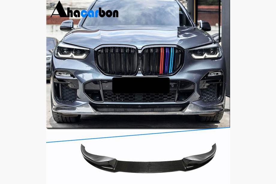 BMW X5 G05 2019–2026 Front Lip Spoiler Paradigm V-4 (2018-2022, Real Carbon) Image