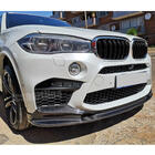 BMW X5 F15 2013-2018 Front Bumper Lip V2 for F85, Carbon photo 2