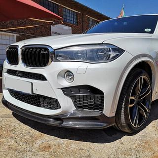 Front Bumper Lip V2 for F85, Carbon BMW X5 F15 2013-2018 photo 1