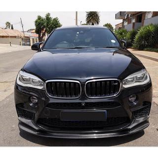 Front Bumper Lip V2 for F85, Carbon BMW X5 F15 2013-2018 photo 4