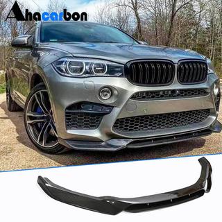 Front Bumper Lip V1 for F86, Carbon BMW X6 F16 2014-2019 photo 1