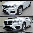 BMW X6 F16 2014-2019 Front Bumper Lip V1 Add-on (for Base, Carbon) photo 3
