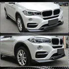 BMW X6 F16 2014-2019 Front Bumper Lip V1 Add-on (for Base, Carbon) photo 4