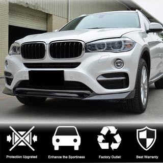 Front Bumper Lip V1 Add-on (for Base, Carbon) BMW X6 F16 2014-2019 photo 2