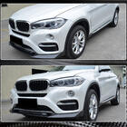 BMW X6 F16 2014-2019 Front Bumper Lip FRP V3 (Base) photo 3