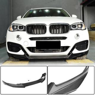 Front Bumper Lip (for M-Sport, Carbon) BMW X6 F16 2014-2019 photo 1