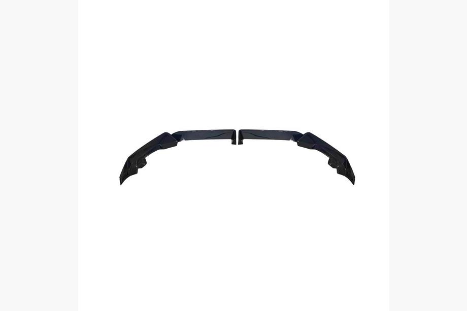 BMW X6 G06 2019–2027 Front bumper lip ABS (2023+ M-Sport) Photo 4