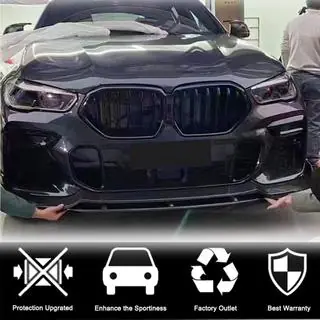 Front Bumper Lip (for M-Sport 2018-2022, Carbon) photo 2