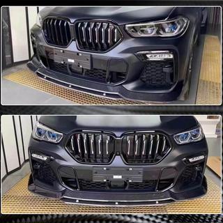 Front Bumper Lip (for M-Sport 2018-2022, Carbon) BMW X6 G06 2019–2027 photo 3