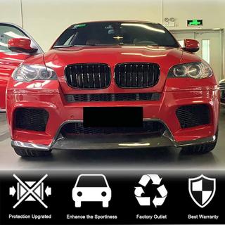 Front Bumper Lip V1 for X6M, Carbon photo 2