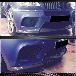 Front Bumper Lip V1 for X6M, Carbon photo 3