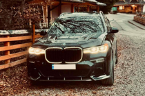 BMW X7 G07 2019- Front bumper lip (for M-Sport 2019-2022, Carbon) photo 4