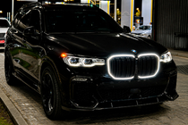 BMW X7 G07 2019- Front bumper lip (for M-Sport 2019-2022, Carbon) photo 5