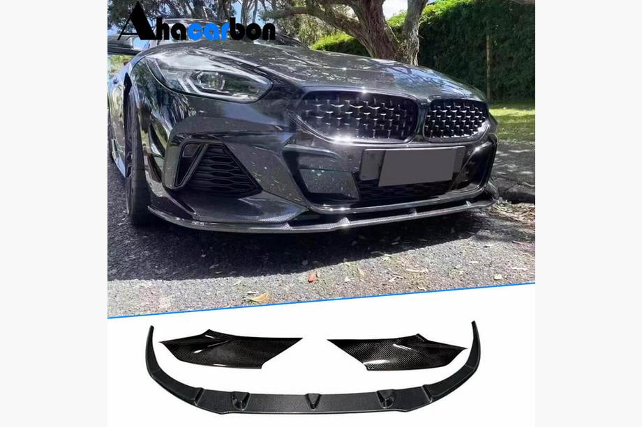 BMW Z4 (G29) 2018- Front Lip V2 for M-Sport, Carbon Image