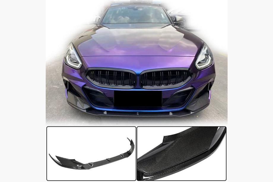 BMW Z4 (G29) 2018- Carbon Front Bumper Lip V6 (M-Sport) Image