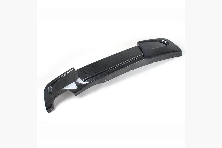 BMW 1 Series E81/E82/E87/E88 2004-2011 Rear Bumper Diffuser V1 for E87 M-Sport, Carbon Photo 3
