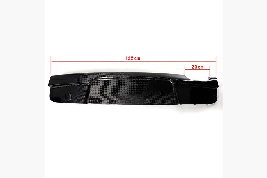 BMW 1 Series E81/E82/E87/E88 2004-2011 Rear Bumper Diffuser V1 for E87 M-Sport, Carbon Photo 10