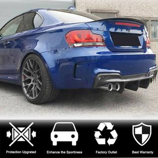 Rear Bumper Diffuser (for 1M E82, Carbon) BMW 1 Series E81/E82/E87/E88 2004-2011 photo 3